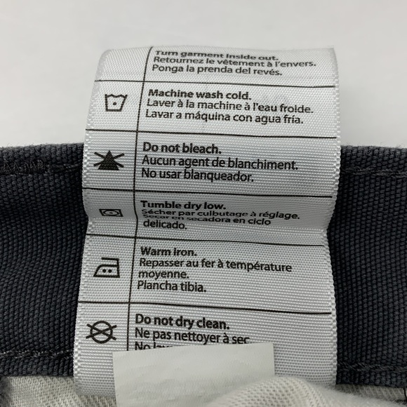 Carhartt Relaxed Fit grey shorts pockets cotton blend - Picture 6 of 6